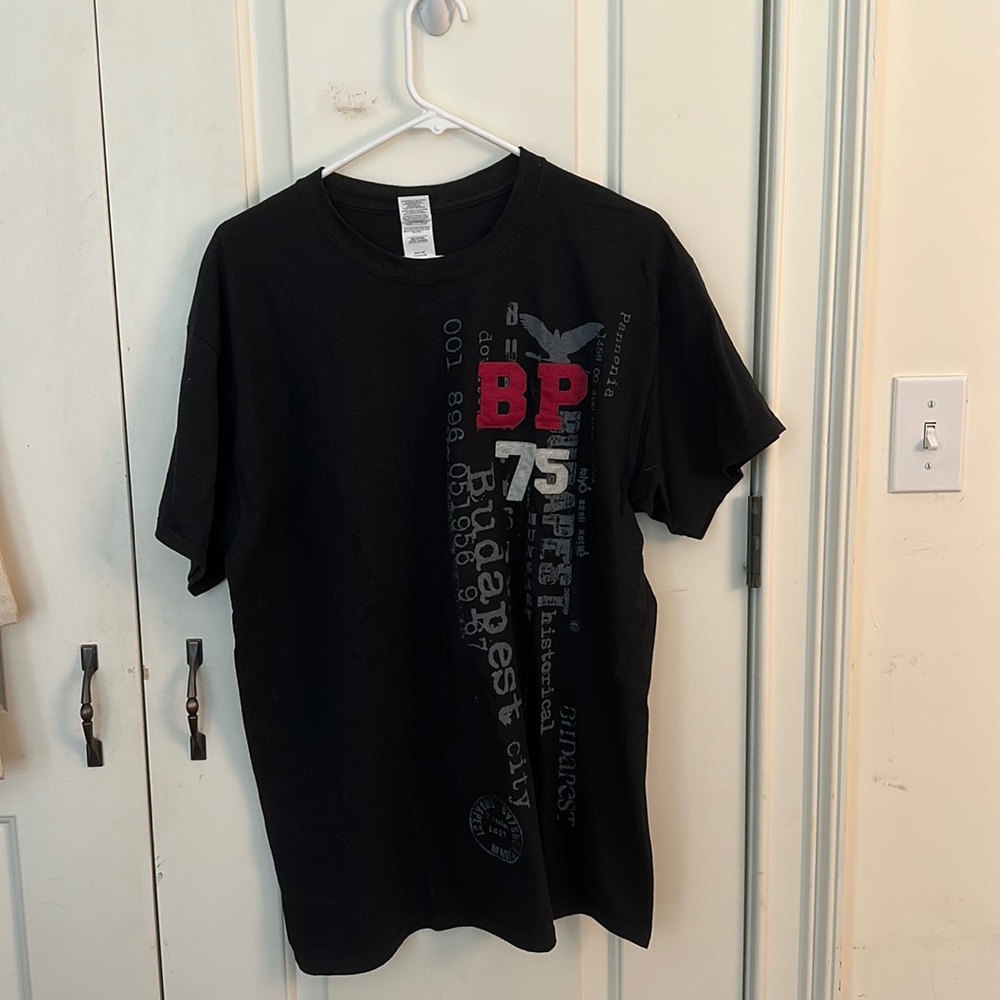 Vintage travel tshirt from Budapest